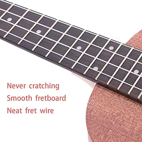 Paisen Mini Guitars Concert Ukulele 23 inch Mahogany Ukulele Bass Customized