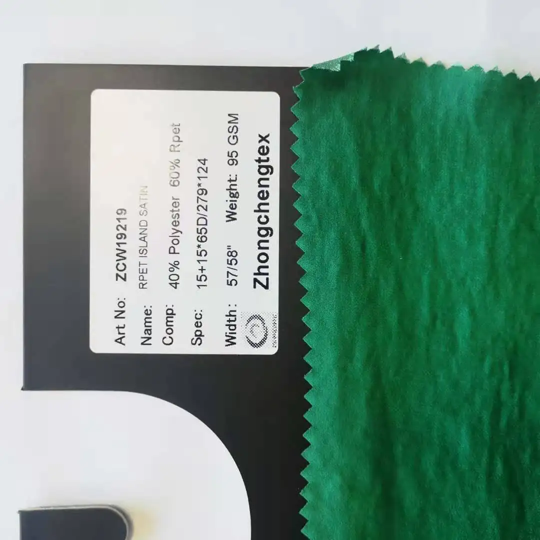 
High quality silky fabric 100% polyester yarn 