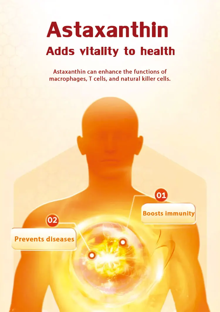 Anti-oxidants 5% Astaxanthin extract Oil  5% Natural Haematococcus Pluvialis Extract