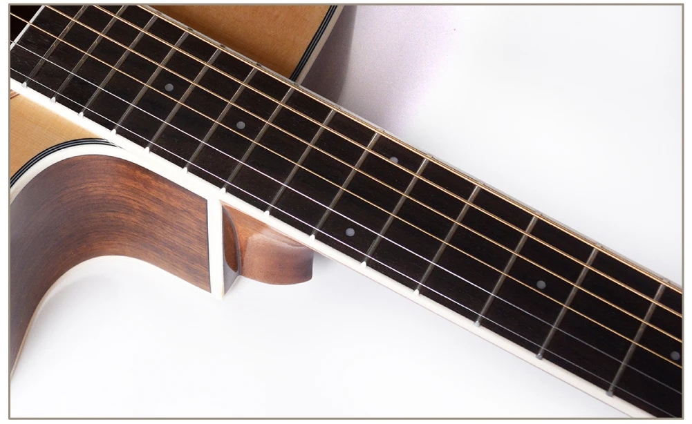 Factory Dealer Opportunities Deviser Solid Top electric acoustic guitars