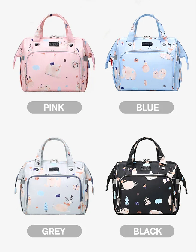 Multifunctional Folding Waterproof maternity Large Travel baby Diaper Tote Stroller baby Nappy Mummy Baby Bag Diaper Bag