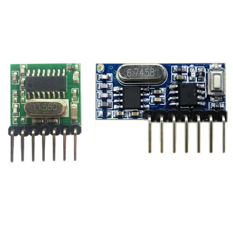 433mhz Wireless Module wide voltage coding Transmitter decoding Receiver 4 CH output module For 433.92 Mhz Remote control