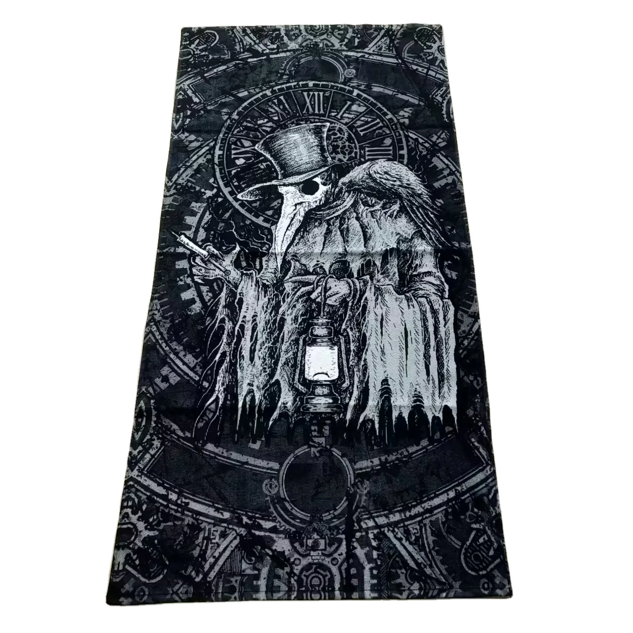 Support custom design 100% cotton beach towels velour reactive printed large oversize personalized beach towel