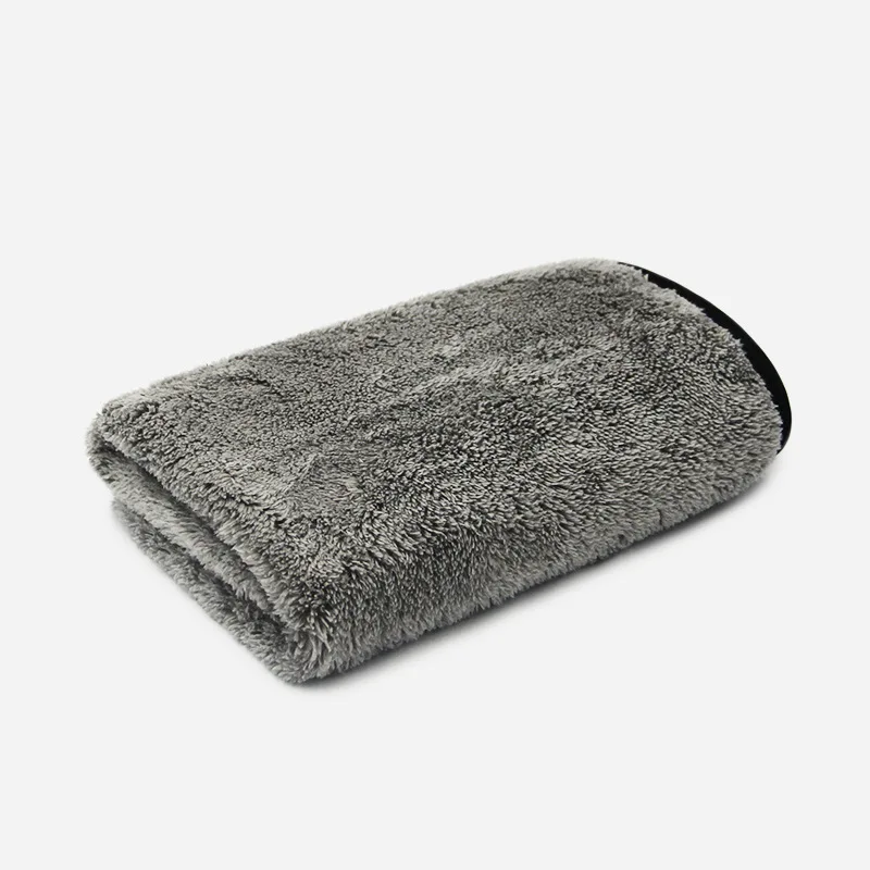 CX Quick Dry 30*40 Coral Velvet Hemming Table Cleaning Kitchen Dish Thick Microfiber Towel