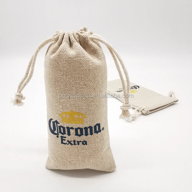 High Quality Jute Organizer Bag Floral Burlap