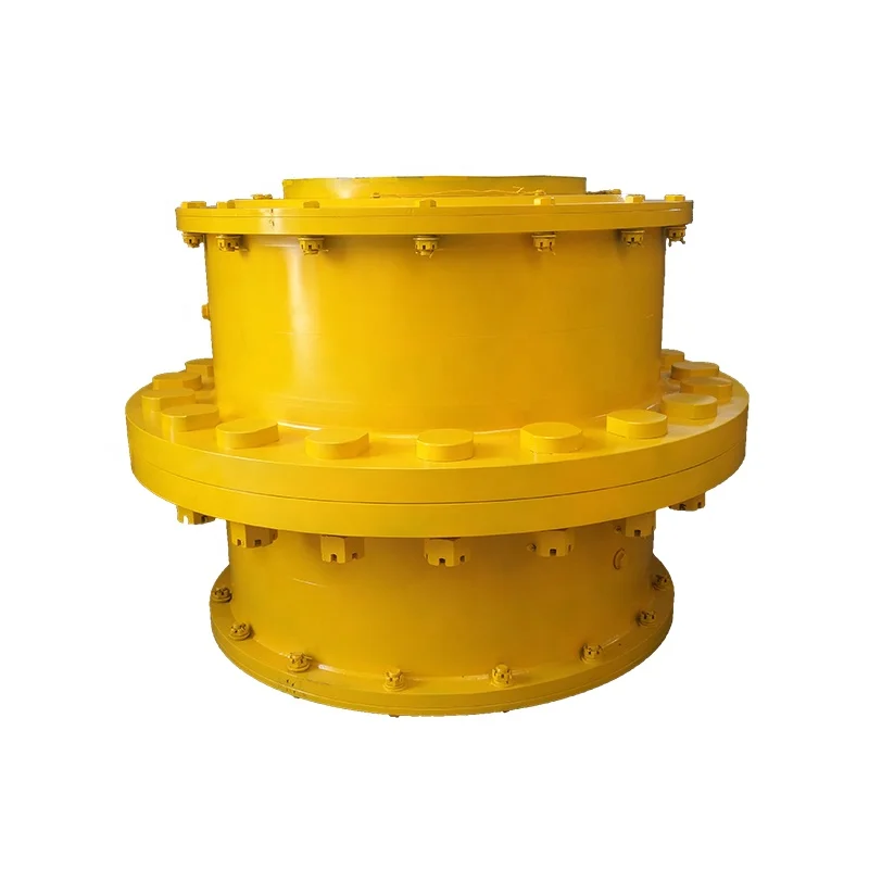 Russian large steel mill spare parts high quality 35CrMo cast and forged steel gear coupling