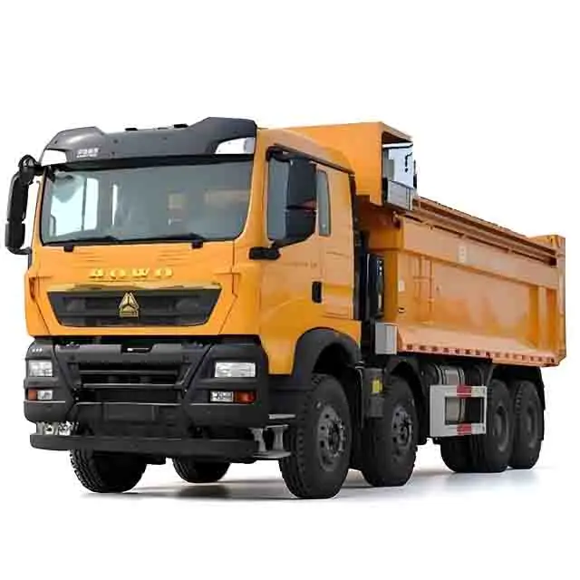 Sitrak C7h 40 Ton second hand 8x 4 12 Wheel New mini Howo 440 Horsepower Dump Truck For Sale