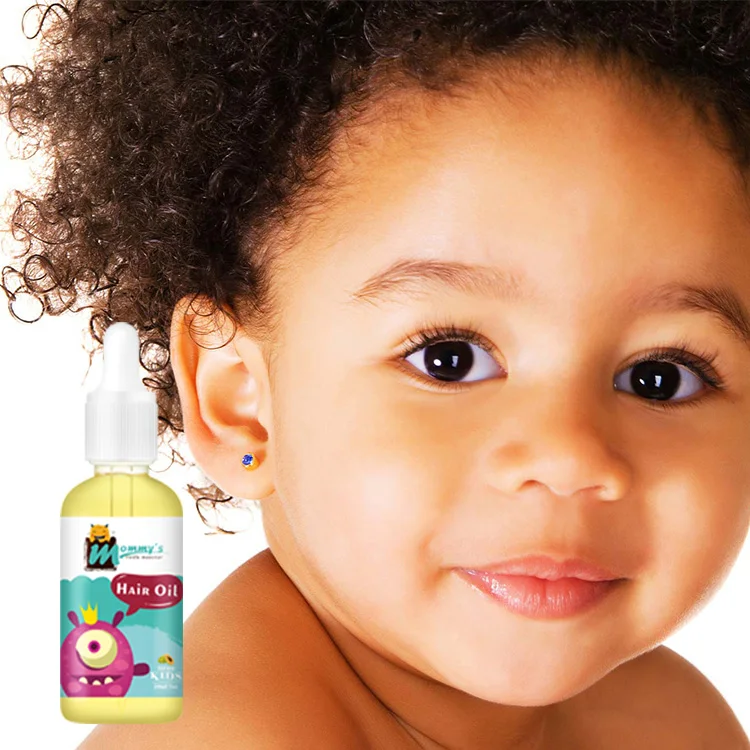 Pro-Vitamin B5 Non-Greasy & Strength & Nourishment African Kids Hair Growth Oil Natural