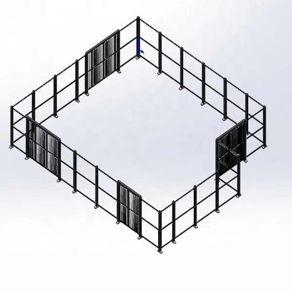Different types of machine guards perimeter guarding fence manufacturer