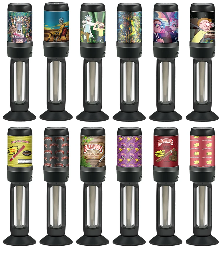 
pre roll filling machine Electric Herb Grinder With Automatic Weed Filler Cone Pre-rolled Tobacco Filler 