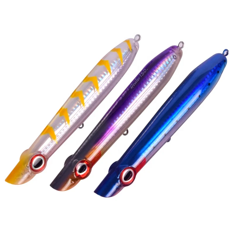 Pencil Popper Lure Artificial Hard Fishing Lure Japan Sinking Popper Bait Pencil Bait Tuna Bait Jigging Lure Fishing Accessories