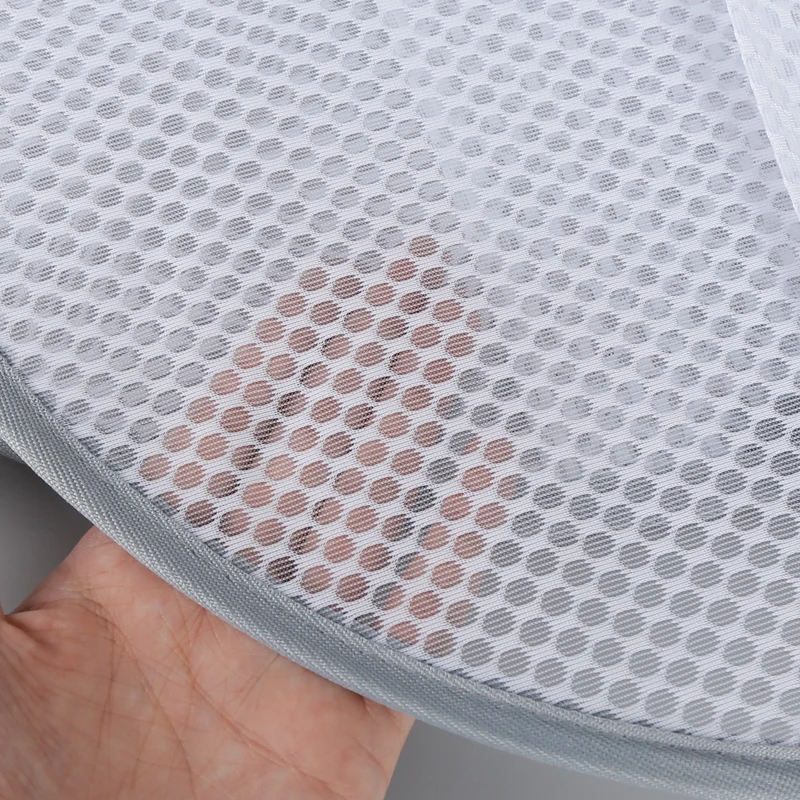 
Dryer Double Layer Mesh Hanger Drying Rack Folding Hanging Sweater Drying Clothes Laundry Basket 