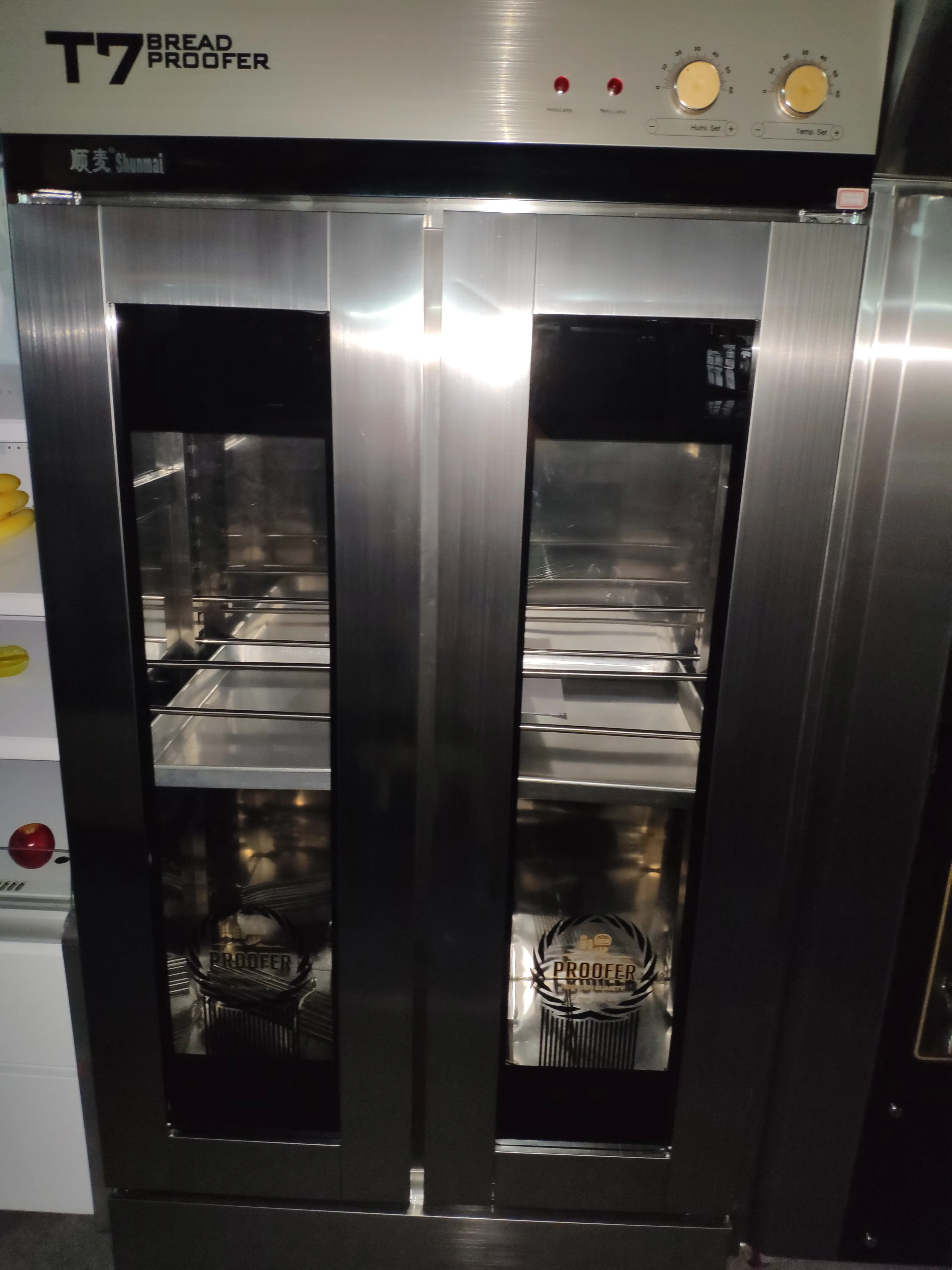 High quality with the cheap price dough bread proofer,double glass door Bread proofer machine