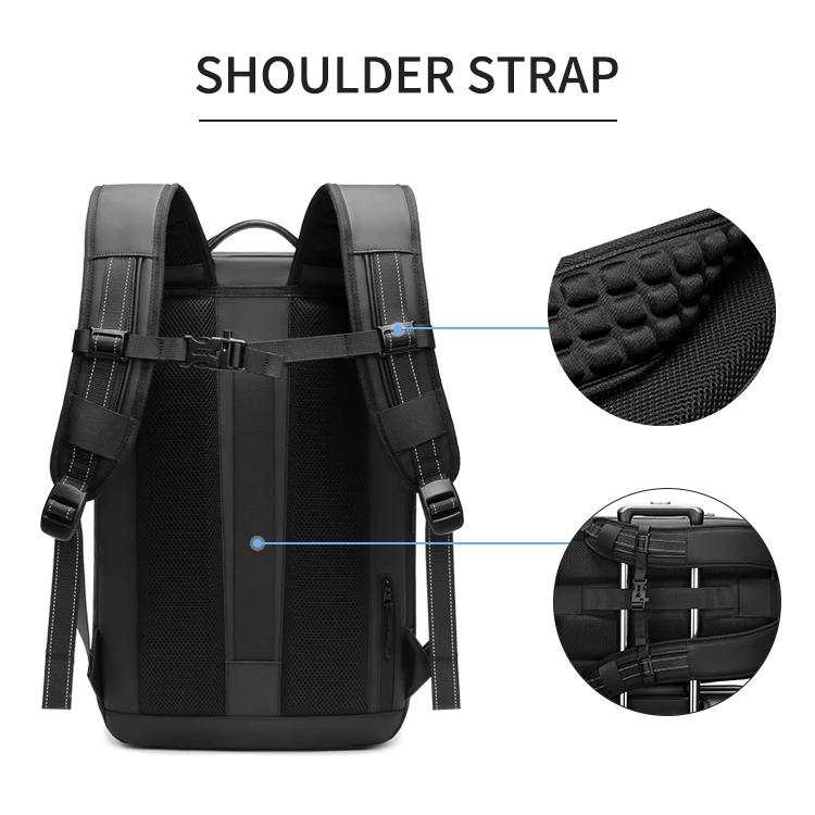 Unisex Travel Anti-theft Business Computer College Backpacks Casual Hiking Outdoor Carry On Daypack with Lock for Women & Men
