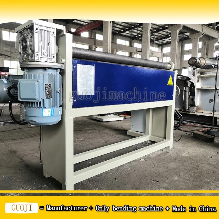 
GJW11F-2x1300 Mechanical Three Roller asymmetrical Plate Rolling bendingMachine 