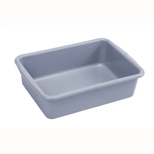 Restaurant Hotel Plastic cutlery box Small Plate Basket grey tray food service tray for Tableware kitchen use