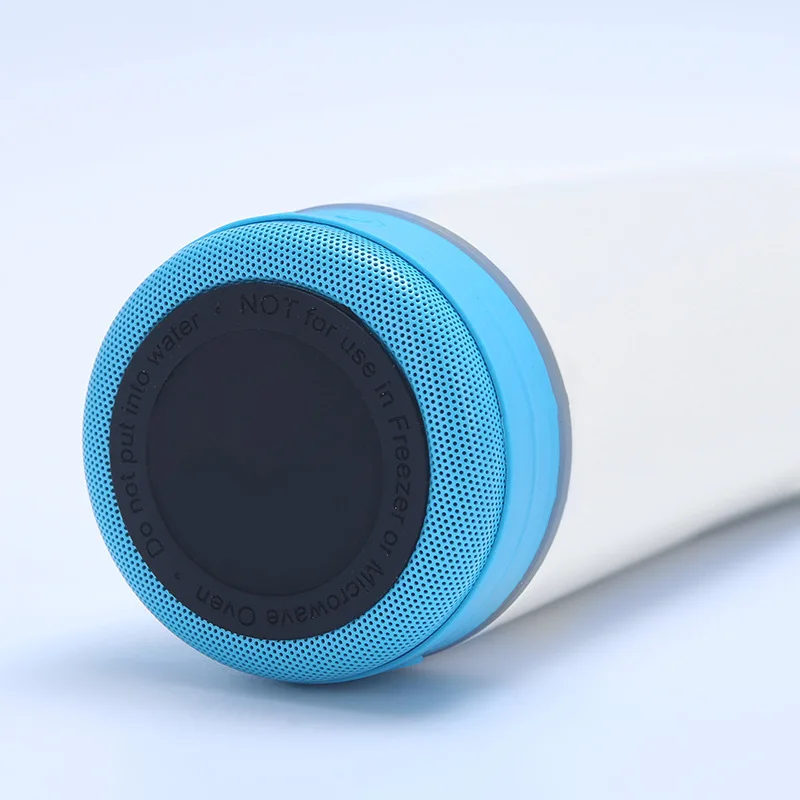 sublimation goods 20oz skinny double layer stainless steel vacuum slim speaker tumbler with wireless speaker for DIY printing