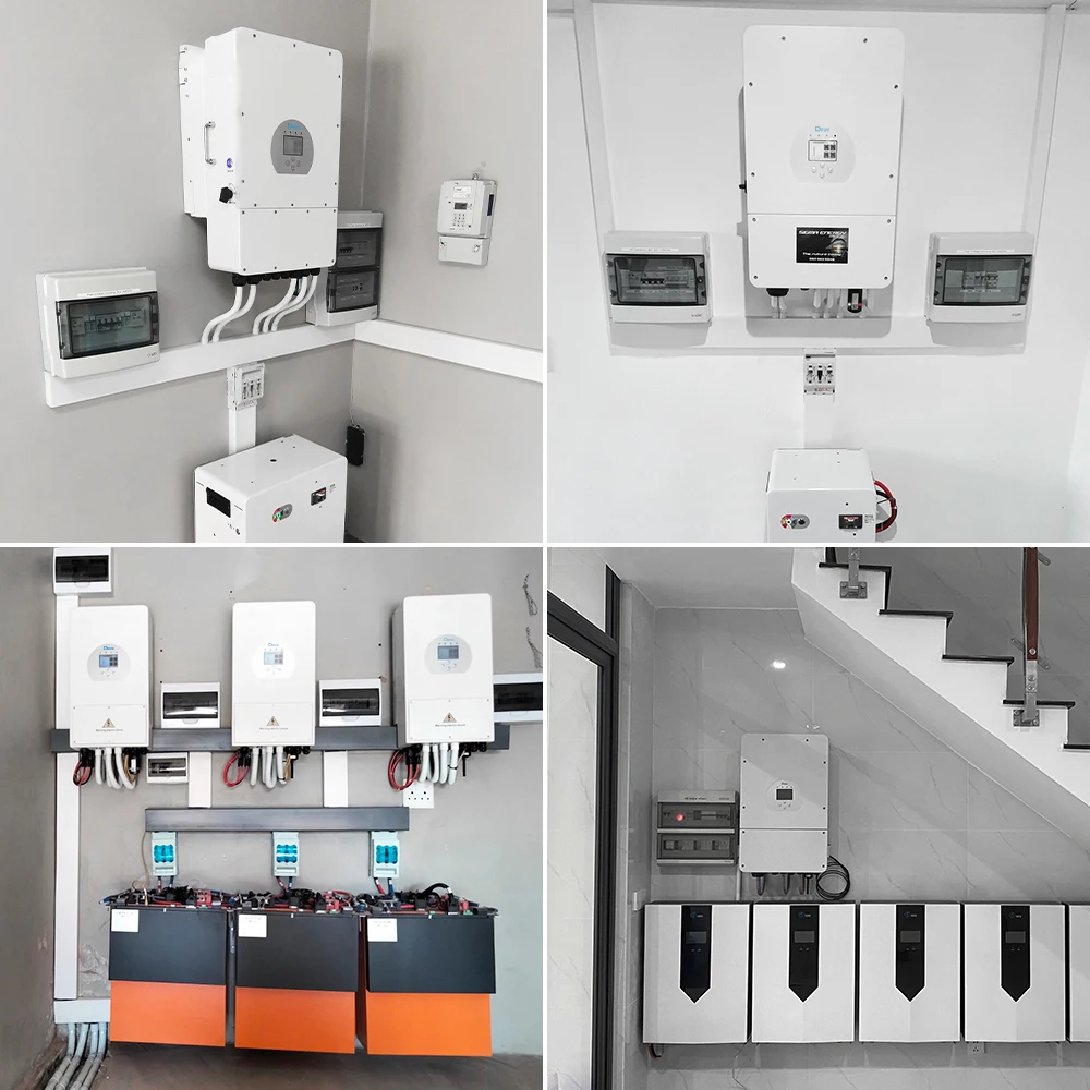 Deye Hybrid Inverter High Voltage 3 Phase 12Kw 8000W 10 Kw Europe Warehouse