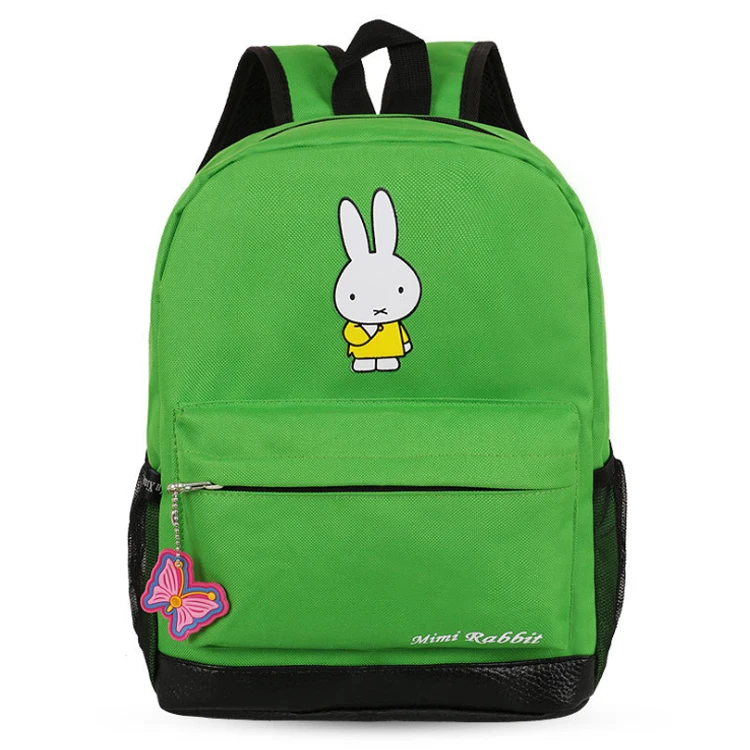 Customizable Unisex Student Backpack Waterproof Oxford Material With Zipper Closure Cartoon Design