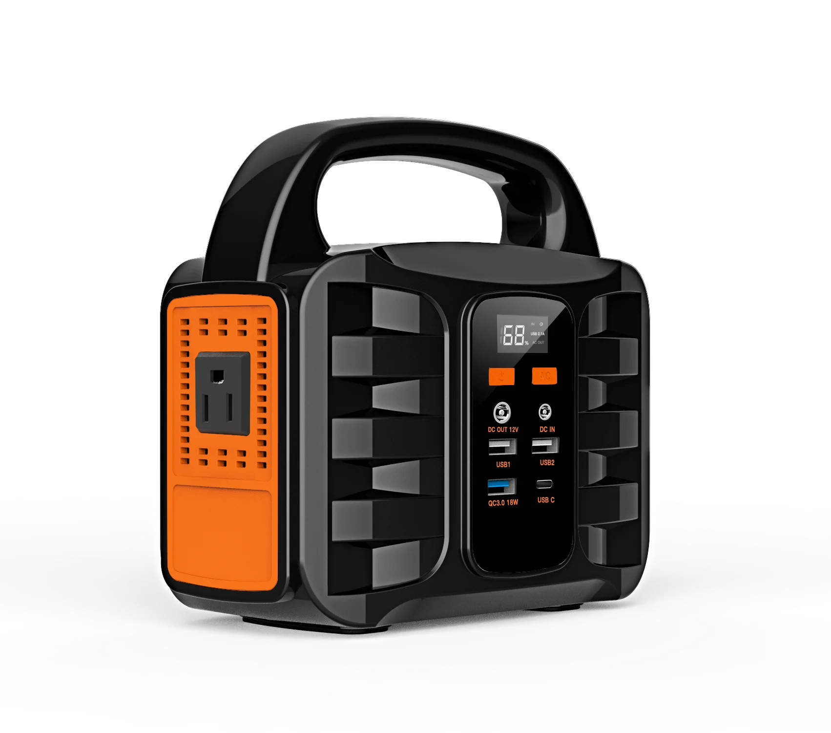 Home Use Ac Inverter Portable Generator Solar Power 220 Volt Lithium Ion Household Appliances H100 Provide Power 150 FCC 5V 3.1A