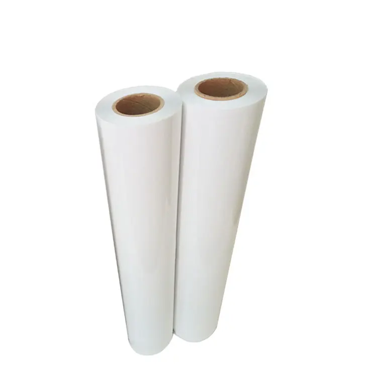 Clothing Fabric matte 75u 100u roll dtf film pet Transparent vinyl film