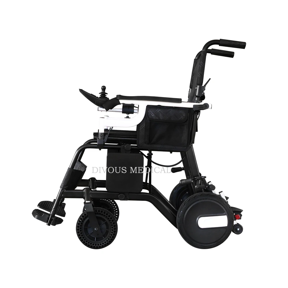 Portable and Lightweight Electric Wheelchairs High Quality Handicapped Wheelchairs