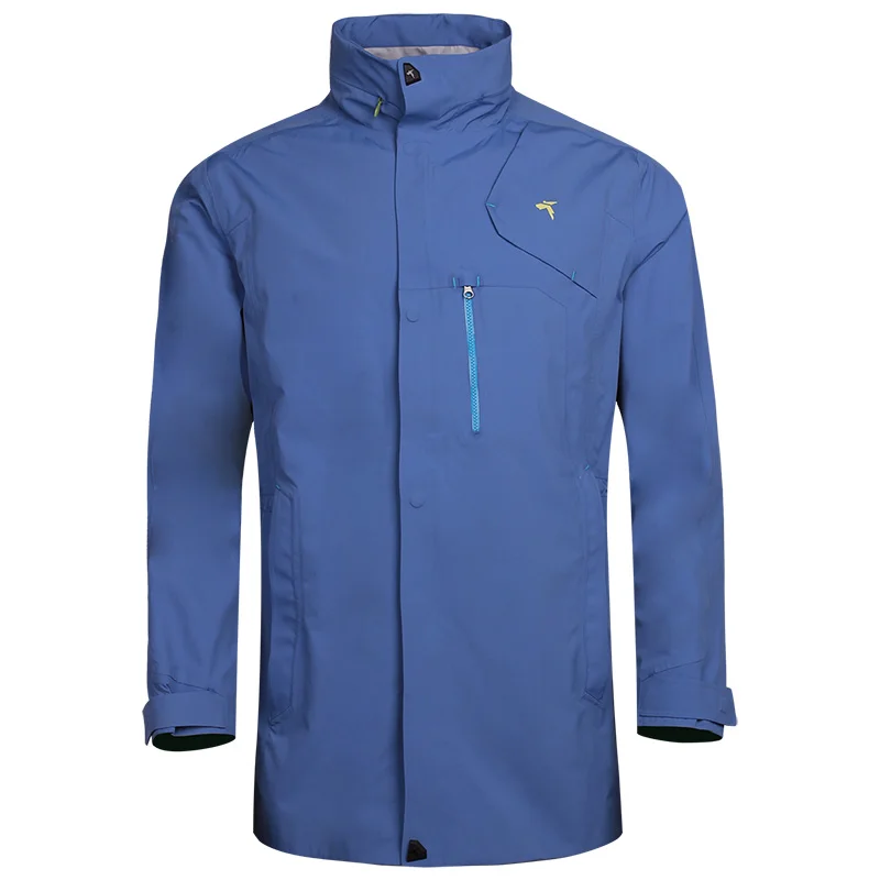 Warm and windproof cotton-padded clothes crane snow ski wear