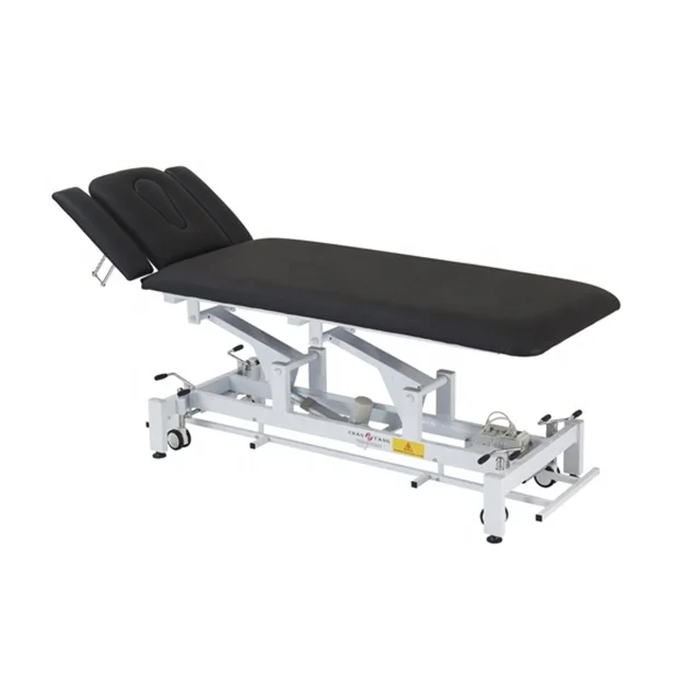 Beauty Treatment Tattoo Center Electric Lift Massage Bed Portable Folding Spine Massage Physiotherapy Stretcher Table