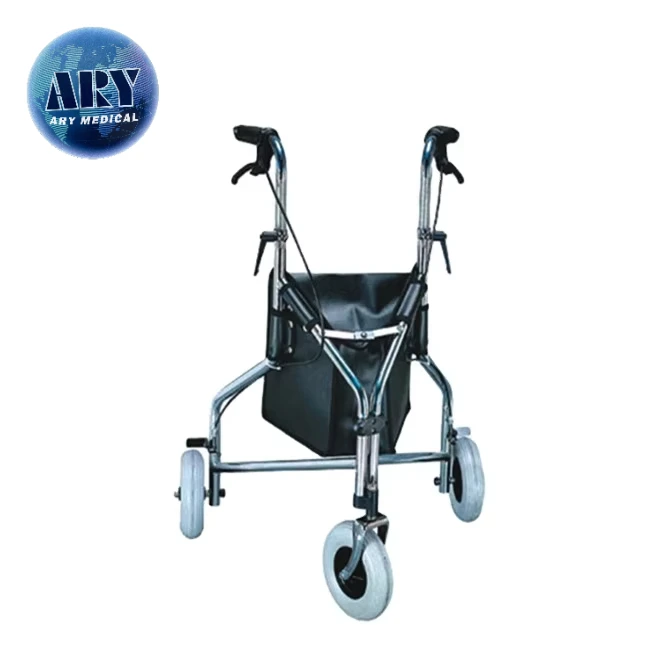 Помощник мобильности 3-х колесный складной алюминиевый шоппинг-роллер с сиденьем для отключения