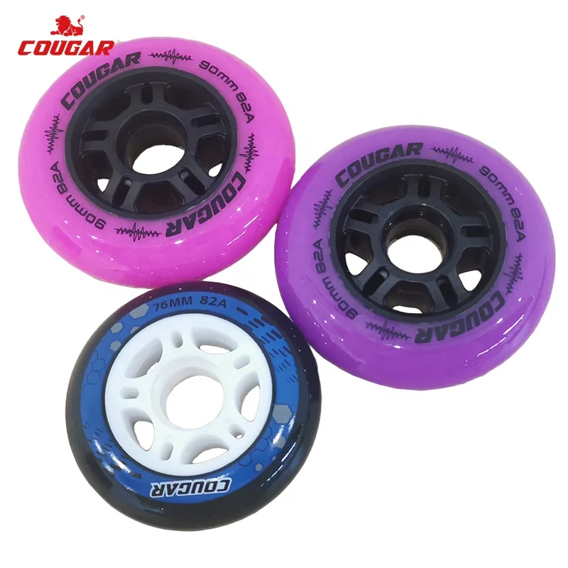 Custom Inline Skates Wheels 82A 85A 64mm 74mm 76mm78mm 80mm Fitness Slalom Skating Wheels