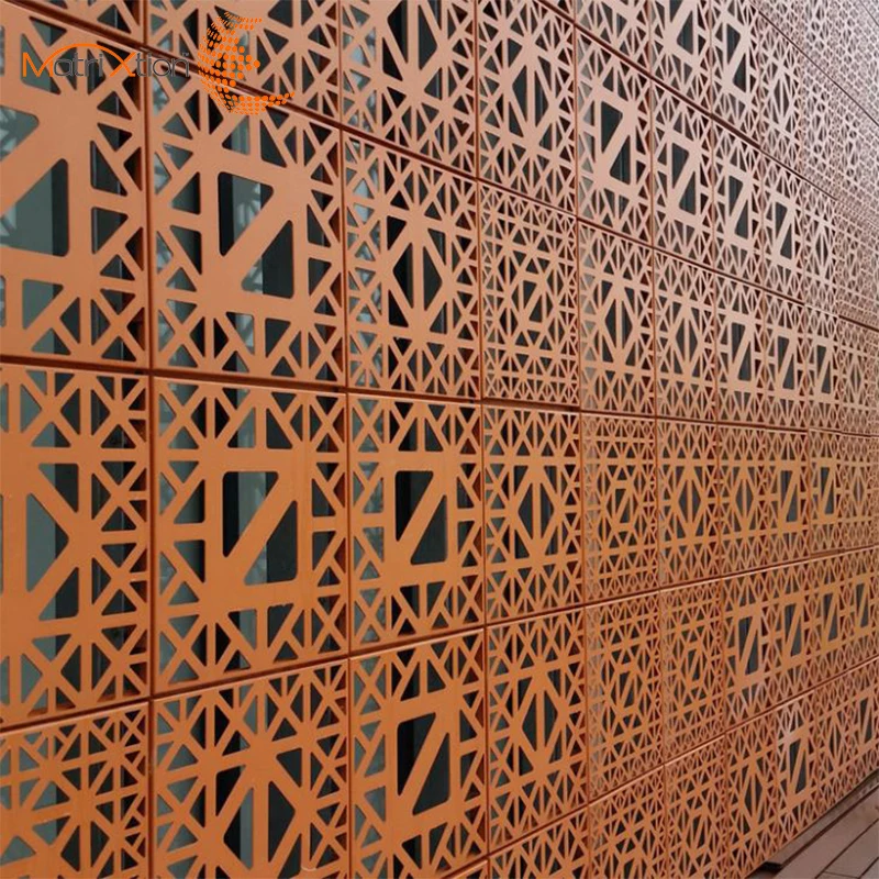 Matrixtion Modern Luxury Feature Aluminum Fluted Design Decorative Wall Panel