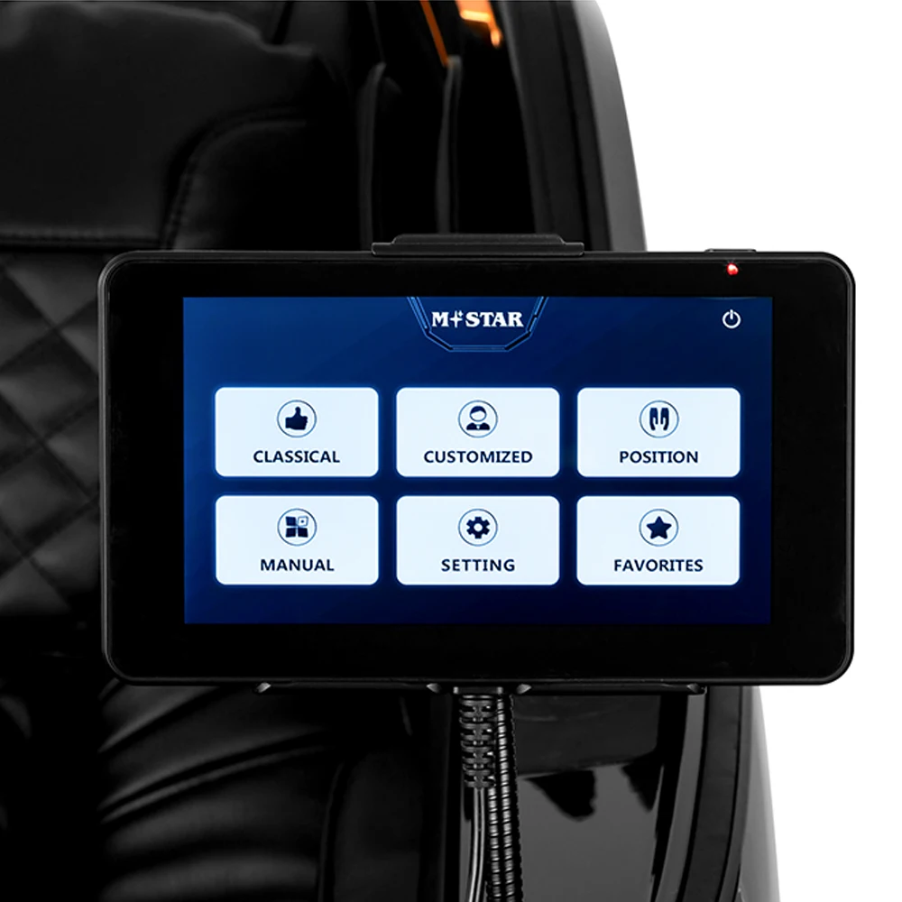 latest electronic body massager 4d sl track salon massage chair zero gravity bed full body