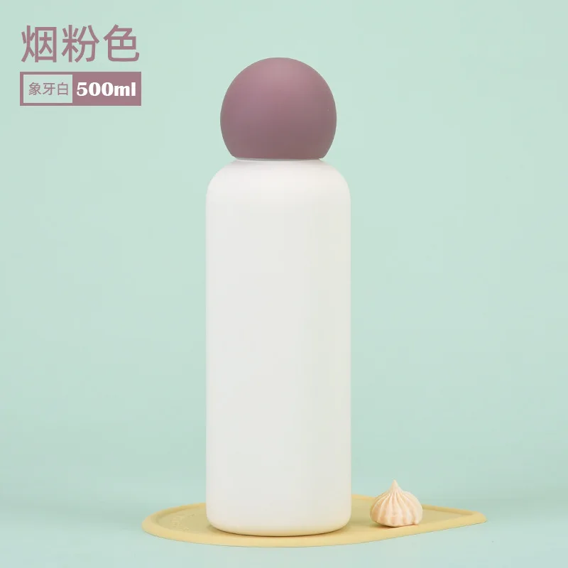 Custom Logo Stainless Steel Mugs Vacuum Flask Creative Cute Portable Outdoor Sports Water Cup Keep Hot And Cold