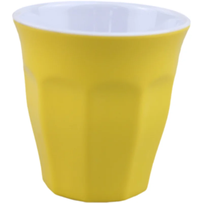 270 ml melamine  double color   coffee tea milk drinking cup tumbler