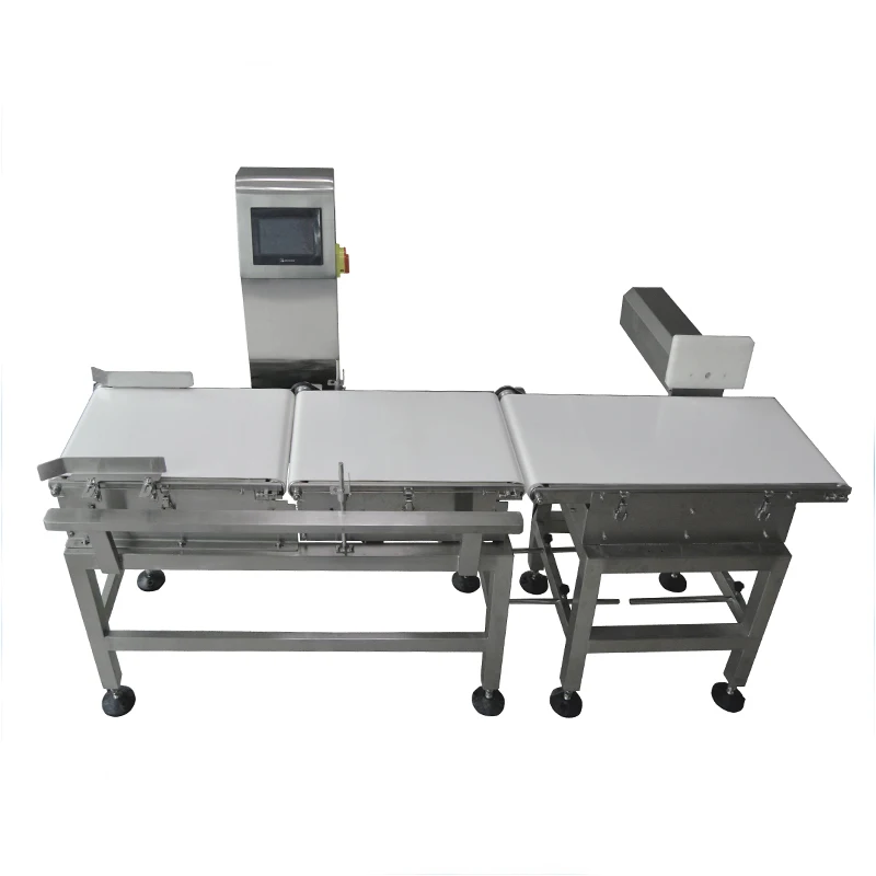 High Accuracy Weighing Scales Check Weigher Machine with Rejector