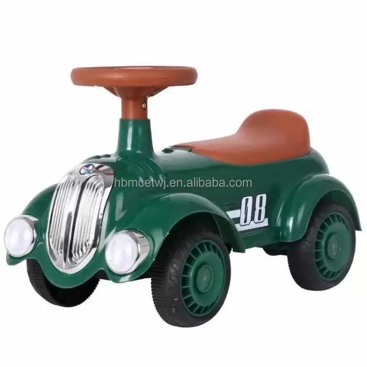 New Model Music Light Early Education Toy Hobbies Baby Sliding Vehicle 4 Wheel Kids Ride On Car For Toddler Balance Training