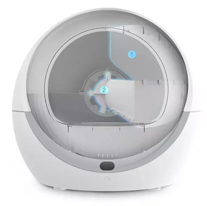 Wholesale Pets Clean Up Intelligent Products Automatic Plastic Large Space Toilet Box Litter Box Sandbox For Cats