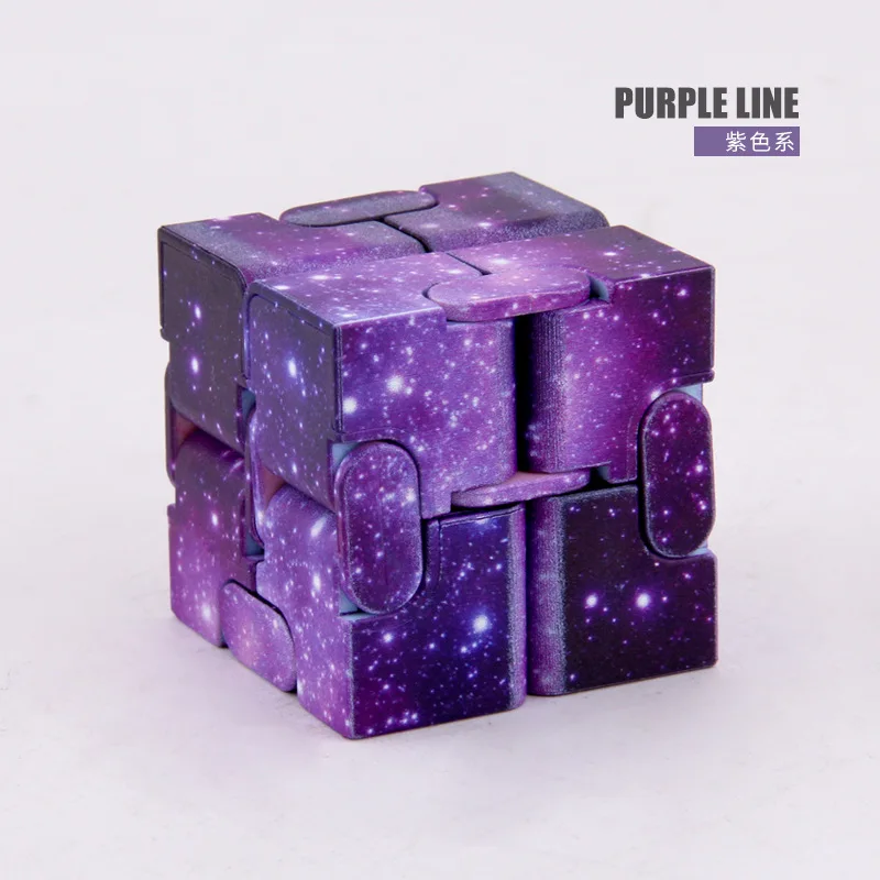 Plastic Anti Pressure Magic Fidget Infinity Cube infinity cube 2 pack infinity cube fidget