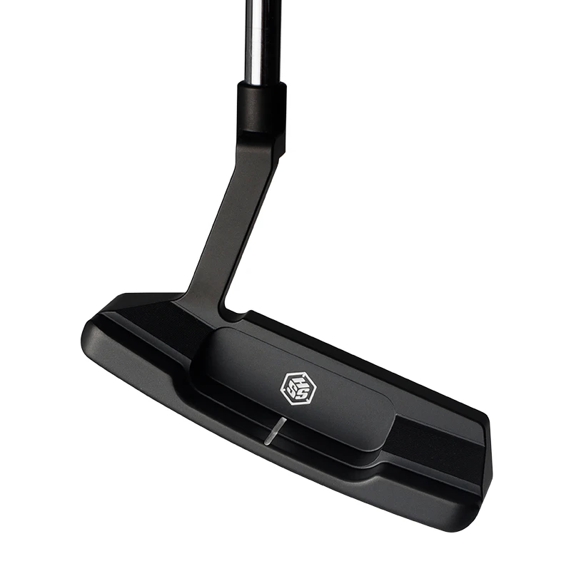 GAMEN right handed black color milled face golf putter competition golf club custom golf putter head