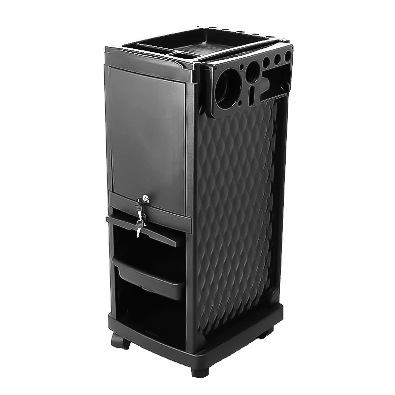 Nail And Hair Beauty Salon Trolley Cart With Lock