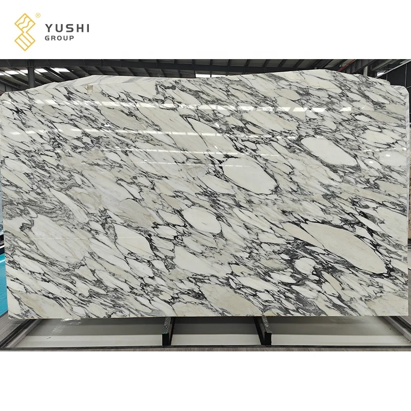 Yushi Group marble slabs  Arabescato Venato marble slabs for wall natural stone hotel villa and high building balustrades
