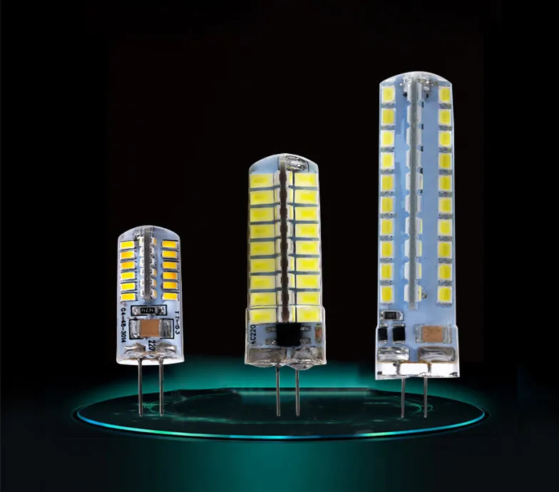G4 G9 E12 E14 B15 Silicone Ceramic Plastic Corn Bulb Category Complete 3014 LED Blub 12V 110V 220V