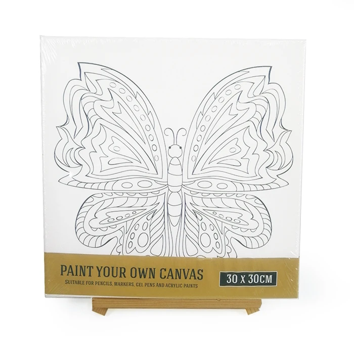 Wholesale Pre-printed Art Set Kids Painting Set Educational Coloring Toy Diy