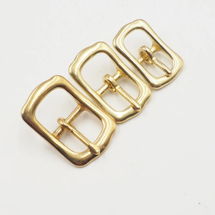 Solid brass  belt buckle accessories adjustment metal  pin buckle