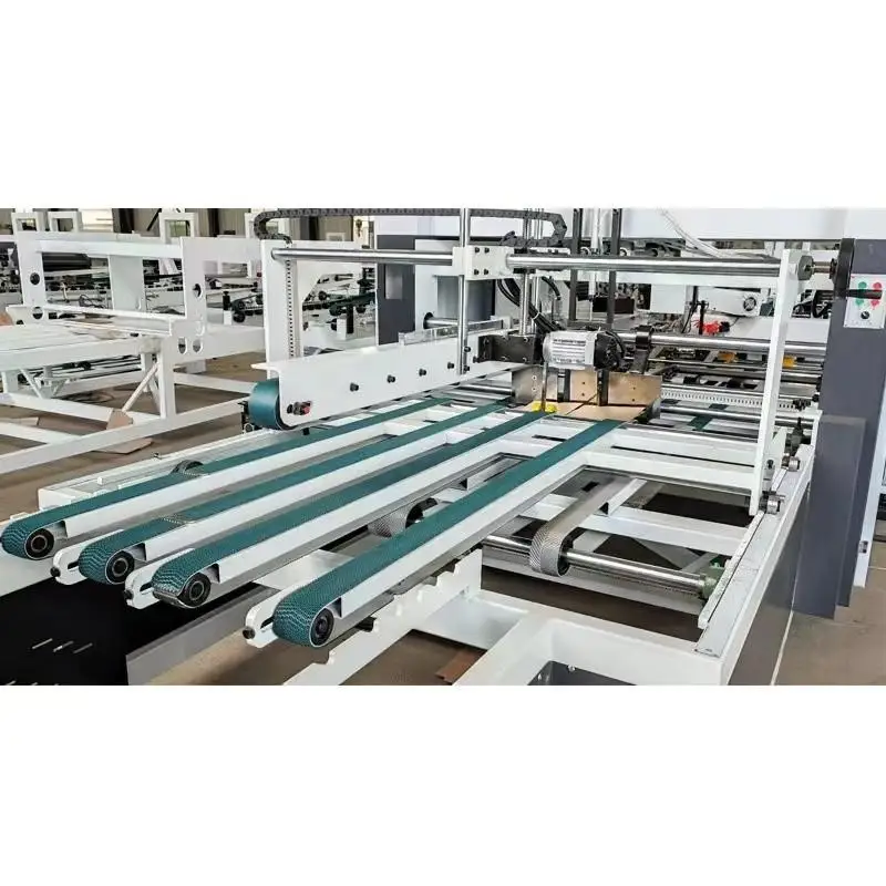 Full Automatic Cardboard Stapler Carton Corrugated Stitching Boxes Machines
