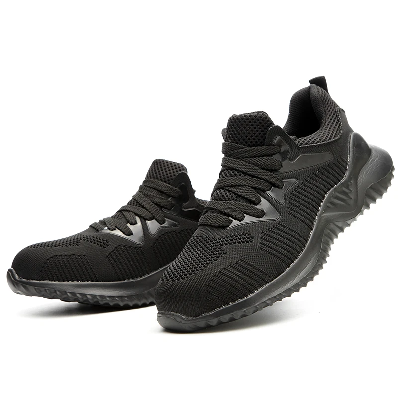 
2021 Breathable casual safety shoes, Kevlar-soled safety shoes, anti-smashing and anti-piercing mesh protective shoes wholesale 