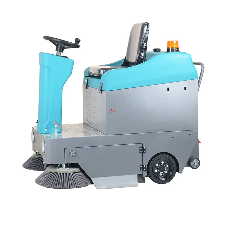 PB105 Outdoor Working Driving Floor Sweeper Ride On Road Sweeping Vacuuming Cleaning Equipment