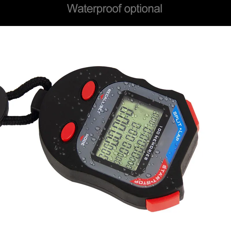 Stopwatch Sports Timer Waterproof Digital Timing Watch