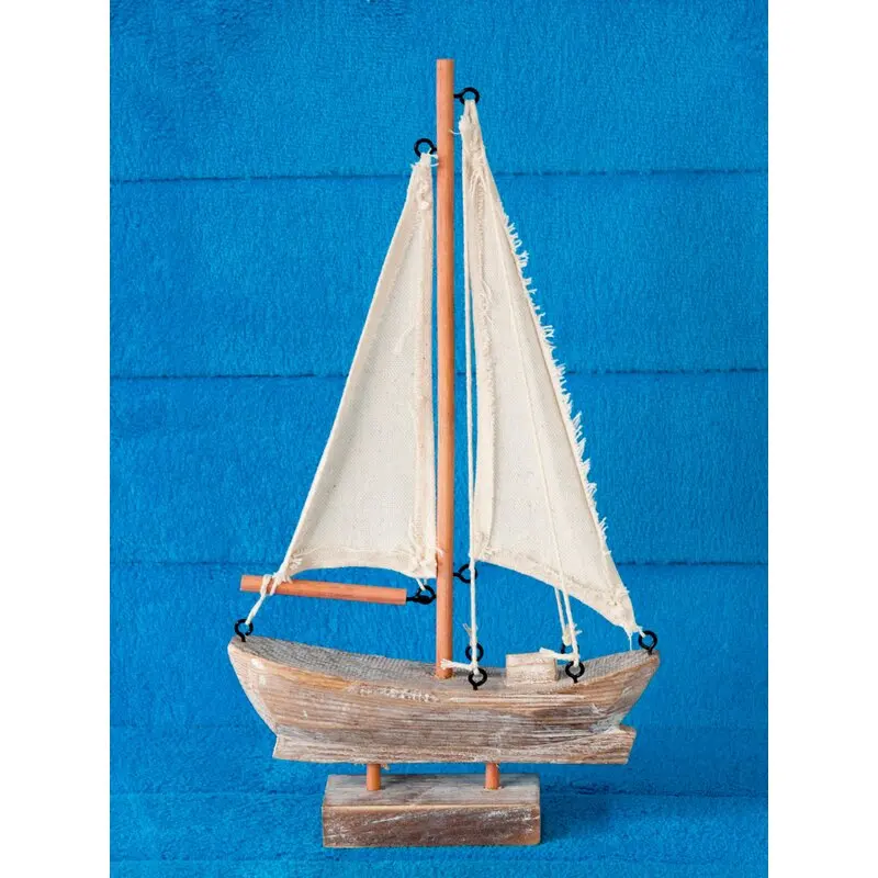 Wooden Decorations Home Decor Handcrafted Nautical Wooden Sail Boat