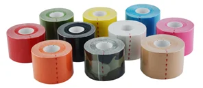 Factory OEM print logo waterproof 10cm medical kt sports kinesiology tape